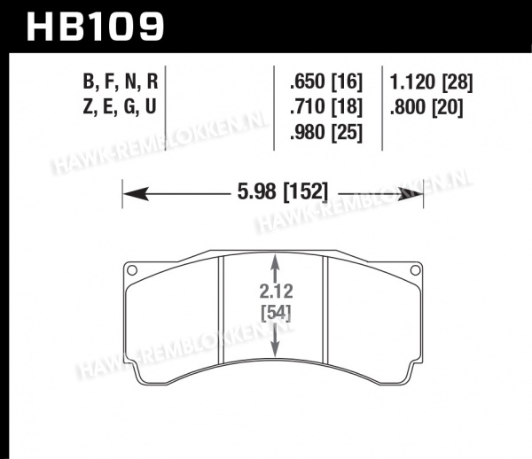 HB109Z.710 - Performance Ceramic