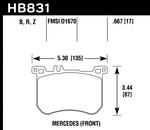 HB831Z.667 - Performance Ceramic HB831Z.667 - Performance Ceramic
