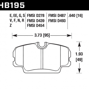 HB195Z.640 - Performance Ceramic HB195Z.640 - Performance Ceramic