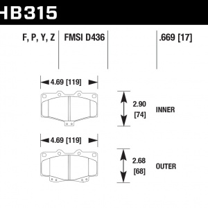 HB315Z.669 - Performance Ceramic HB315Z.669 - Performance Ceramic