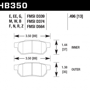 HB350Z.496 - Performance Ceramic HB350Z.496 - Performance Ceramic