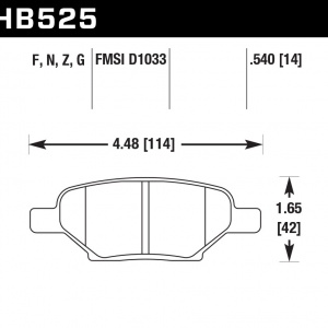 HB525Z.540 - Performance Ceramic HB525Z.540 - Performance Ceramic