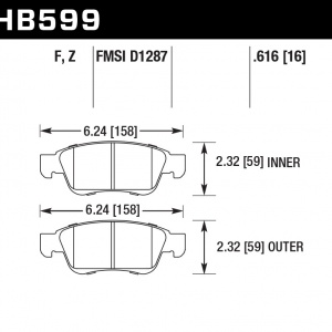 HB599Z.616 - Performance Ceramic HB599Z.616 - Performance Ceramic