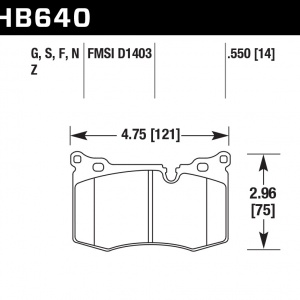 HB640Z.550 - Performance Ceramic HB640Z.550 - Performance Ceramic